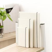 Cahiers lignés A5, 80 feuilles par cahier, cahier à spirale bon marché avec élastique