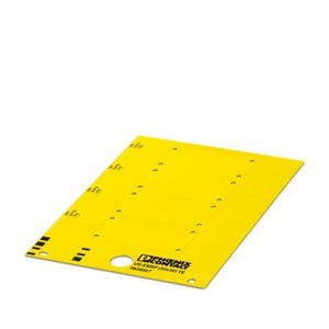 Tarjeta de marcado de contacto 0828927 para identificación de etiqueta azul, color de identificación, tarjeta Thermomark, Prime, serie US <span class=keywords><strong>EMSP</strong></span> - Product Image 1