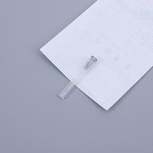 Pochette d'emballage en papier et plastique stérile médical avec fermeture autocollante pour <span class=keywords><strong>seringue</strong></span>, kit d'infusion et petits instruments médicaux - Product Image 6