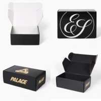 Emballage de carton ondulé d'expédition de drone avec logo personnalisé Boîte postale auto-scellante avec bande adhésive Boîtes à bande de déchirure facile