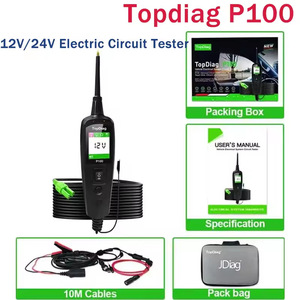 OBD TOPDiag P100 12V/24V เครื่องมือวินิจฉัยยานยนต์ 10M - Product Image 2