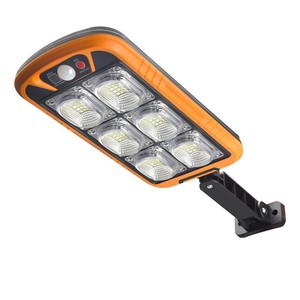 ไฟสวน LED พลังงานแสงอาทิตย์พร้อมรีโมทคอนโทรล 6000K สีขาวนวล ติดผนังกลางแจ้งได้ กันน้ำ สำหรับลานบ้าน ระเบียง - Product Image 2