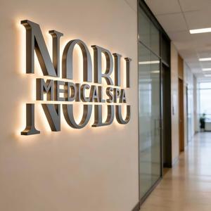 ป้ายไฟ LED 3 มิติ สำหรับโฆษณาภายนอกอาคาร แบบกำหนดโลโก้ได้ วัสดุอะคริลิค ติดตั้งง่าย - Product Image 1