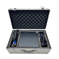 Panvotech UHF IEM Combinateur d'antenne actif pour moniteurs intra-auriculaires sans fil 4 émetteurs avec palette