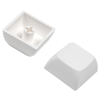 Blank Keycaps Multiple Colors Black Red White Blue Green MX Cross Stem Compatible For Mechanical Keyboard Key Caps