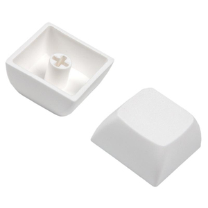 Capuchons de touches vierges multicolores (noir, rouge, blanc, bleu, vert) compatibles avec les claviers mécaniques à profil MX - Product Image 6