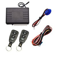 Système d'entrée sans clé intelligent universel CARQSENG 433MHz télécommande à 3 boutons pour véhicules