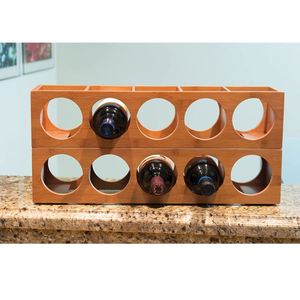 Bamboo <b>Wine</b> <b>Rack</b> with High Quality Stackable - Product Image 6