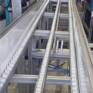 Промышленные алюминиевые профильные направляющие, роликовые конвейерные линии с пластиковыми колесами для сборочных линий - Product Image 2