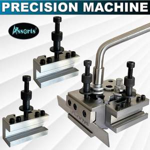 ชุดแท่นเครื่องมือเปลี่ยนเร็ว T-51 แบบคละ พร้อมที่จับมาตรฐาน 2 อัน ที่จับเจาะและตัด 1 อัน ขนาด 1/8 นิ้ว โดยบริษัท อัสซอร์ท แมชชีน ทูลส์ - Product Image 6