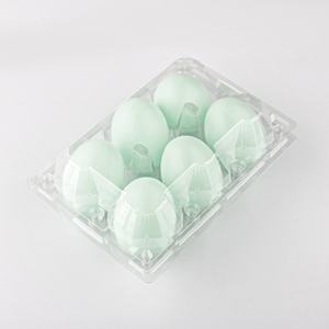 geese egg tray 6 cells duck egg tray large diameter egg container plastic box
