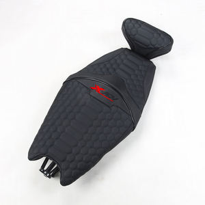 Housse de selle de scooter en tissu suédé à motif diamant de luxe personnalisée YLB Design - Product Image 6