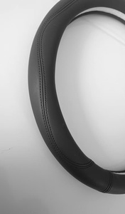 Accesorios interiores para coche, <span class=keywords><strong>Funda</strong></span> de cuero impermeable y a prueba de polvo para <span class=keywords><strong>volante</strong></span> - Product Image 3