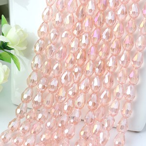 Perles en cristal en forme de goutte d'eau 6x8 8x12 10x15mm trou droit pour la fabrication de bijoux origine Yiwu BZ111 - Product Image 2