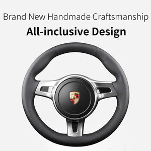 Vente d'usine, <span class=keywords><strong>housse</strong></span> <span class=keywords><strong>de</strong></span> <span class=keywords><strong>volant</strong></span> en cuir pour décoration intérieure, couture à la main, pour Porsche - Product Image 3