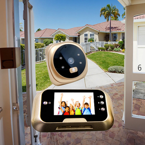 Thông minh <span class=keywords><strong>Door</strong></span> <span class=keywords><strong>Viewer</strong></span> 3-inch mắt điện tử kỹ thuật số chuông cửa <span class=keywords><strong>camera</strong></span> không dây với năng lượng pin và một chiều liên lạc - Product Image 3