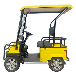 Promotion Chariot Utilitaire Électrique Q7 1-2 Places à Carrosserie Ouverte 60V 800W/1200W en Option Direction 4 Roues Frein à Disque Double pour Ferme et Manoir - Product Image 6