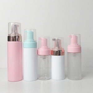 Empty Foam <b>Bottle</b> Hot Seller PP <b>Bottles</b> Luxury Black Customized logo Face Clean Plastic Foam <b>Pump</b> <b>Bottles</b> - Product Image 4