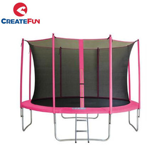Trampolín <span class=keywords><strong>de</strong></span> Jardín para Niños Ecológico y Más Vendido <span class=keywords><strong>de</strong></span> CreateFun con Marco <span class=keywords><strong>de</strong></span> Acero Resistente, Trampolín Suave para Exteriores - Product Image 5
