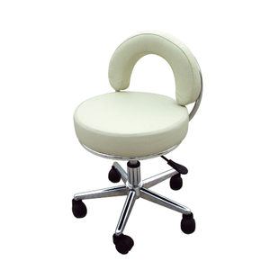 Chaise de salon de beauté TOMSPA moderne, chaise de <span class=keywords><strong>barbier</strong></span> en cuir PVC pivotante avec base à roulettes pour salon et bureau à domicile TS-3104C - Product Image 1