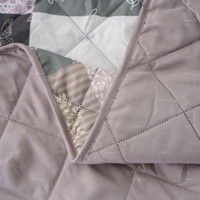 Patchwork imprimé à carreaux léger Boho imprimé couvre-lits couvertures King Size couette ensemble de literie