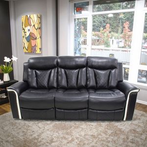 Luxury Modern Leather Recliner <b>Sofa</b> Set with Massage Function <b>for</b> Home Theater and Living Room - Product Image 4