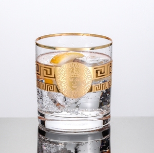 Vàng Apollo tay cắt & sơn chì miễn phí pha lê <span class=keywords><strong>Whisky</strong></span> cốc thủy tinh cho khách sạn nhà hàng nhà Thanh sử dụng - Product Image 1