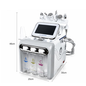 Portable 7 in 1 Small Bubble Hydro Aqua Peel Hydra Beauty Facial Machine High Frequency Hydra Equipment for Salon - Product Image 5