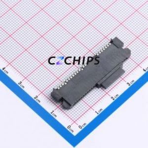 AT22J36BAA207 Hard Drive Connector (SAS/SATA/M.2) SMD Connector SATA Female 22P Horizontal Mount - Product Image 1