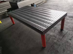 Настраиваемые 3D-гибкие сварочные платформы, пористые быстропозиционируемые верстаки, роботизированные сварочные рабочие станции - Product Image 2