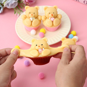 Jouet Squishy Ours Mignon Super Doux à Remontée Lente, Ours en Forme de Pain, Cadeau d'Anniversaire pour Enfants, Jouet Anti-Stress Kawaii à Presser - Product Image 3