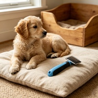Brosse à poils longs pour chat, écologique, professionnelle, en acier inoxydable, pour le toilettage des animaux, peignes pour enlever les poils, brosses pour chiens
