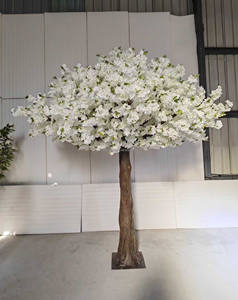 Árbol de Cerezo Artificial Decorativo <span class=keywords><strong>Gigante</strong></span> para Exteriores, en Forma de Paraguas, Alto y Colorido, Adorno Bonsái - Product Image 4