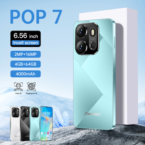 <strong>SIM</strong> <strong>card</strong> <strong>mobile</strong> phone ZNNXECC POP7 Android smartphone 6.6-inch large screen 4+64GB facial recognition global version