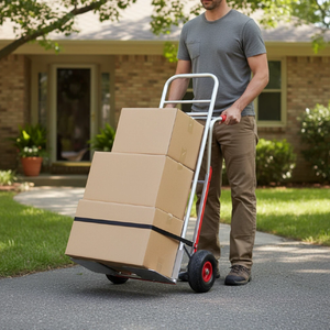 Poignée de <span class=keywords><strong>chariot</strong></span> à main en aluminium 6063 légère, protection, capacité de charge 110 kg, pour utilisation en entrepôt, <span class=keywords><strong>d</strong></span>éménagement, logistique, outils OEM - Product Image 5