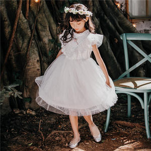 Robe de princesse florale pour bébé fille, style africain, pour fête, achetez directement de l'usine chinoise – Nouveaux modèles de robes pour enfants - Product Image 4