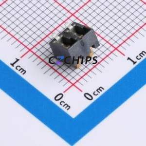 GT-BTP30002-0500B-015A Blade/Spring Contact Battery Connector SMD,P=3mm Connector Spring Contact Type 3mm 2P Horizontal Mount - Product Image 2