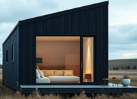 Maisons Modulaires de Luxe Mobiles 40 pieds – Maison Préfabriquée en Acier Démontable – Appartement Villa à Châssis Plat – Haute Isolation Énergétique
