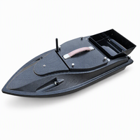 Perahu Umpan Ikan Pintar Tahan Air 2.4GHz Pengendali Jarak Jauh Navigasi GPS Lampu Sorot LED Kembali Otomatis Kapasitas Muatan 3kg
