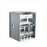 Armoire de distribution électrique en tôle galvanisée étanche et antirouille, avec cadre de support interne soudé sur mesure
