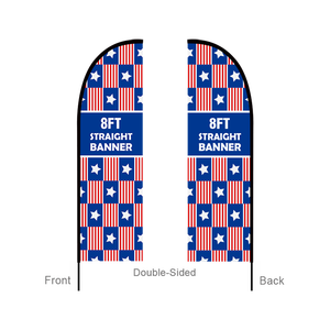 Uso promocional de fábrica Cafe Coffee Gelato Store Frente ahora Venta abierta Bandera de plumas de playa - Product Image 3