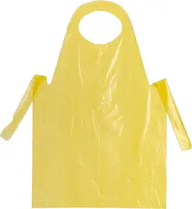 Medical Protective Cleaning Cheap Disposable Polyethylene Factory Price Household Kitchen PE Apron For Adults