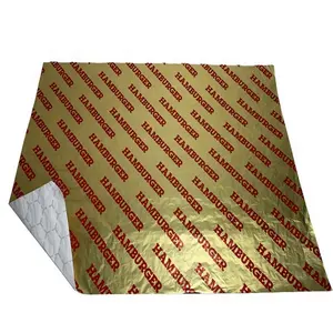 Burger Foil Wrap Burger Foil Wrap Food Wrap Paper With Aluminum Foil Layer