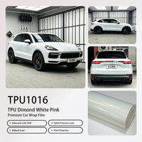 Film de protection de peinture (PPF) TPU blanc nacré brillant, anti-jaunissement, haute qualité, pour enveloppement complet de différentes voitures particulières