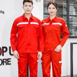 OEM & ODM ชุดทำงานชุดทำงานชุดทำงานแบบ FRC เสื้อทำงานสารหน่วงไฟเสื้อมองเห็นได้ชัด - Product Image 3