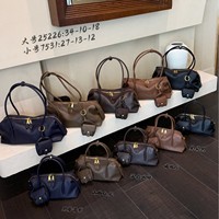 Sac à bandoulière léger en cuir véritable de style minimaliste urbain, avec fermeture éclair, en cuir de vachette souple, pour usage quotidien