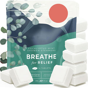 OEM 14 ou 7 comprimés d'ingrédients naturels et d'huile de lavande pure <span class=keywords><strong>cube</strong></span> carré d'aromathérapie vapeurs de douche - Product Image 5