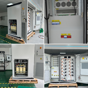 Système de stockage d'énergie commercial et industriel, conteneur de batterie solaire LiFePO4 avec refroidissement par air, 100 kW, 125 kW, 241 kWh, 261 kWh - Product Image 1