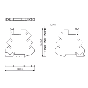 Bảo vệ <span class=keywords><strong>Relay</strong></span> RTP-T-R nhiệt <span class=keywords><strong>overcurrent</strong></span> Monitor ba giai đoạn Điện áp Thất Bại điều khiển công nghiệp - Product Image 4