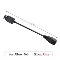 Câble adaptateur pour manette Xbox One, câbles d'alimentation, adaptateur secteur pour Xbox 360 vers Xbox 360 Slim